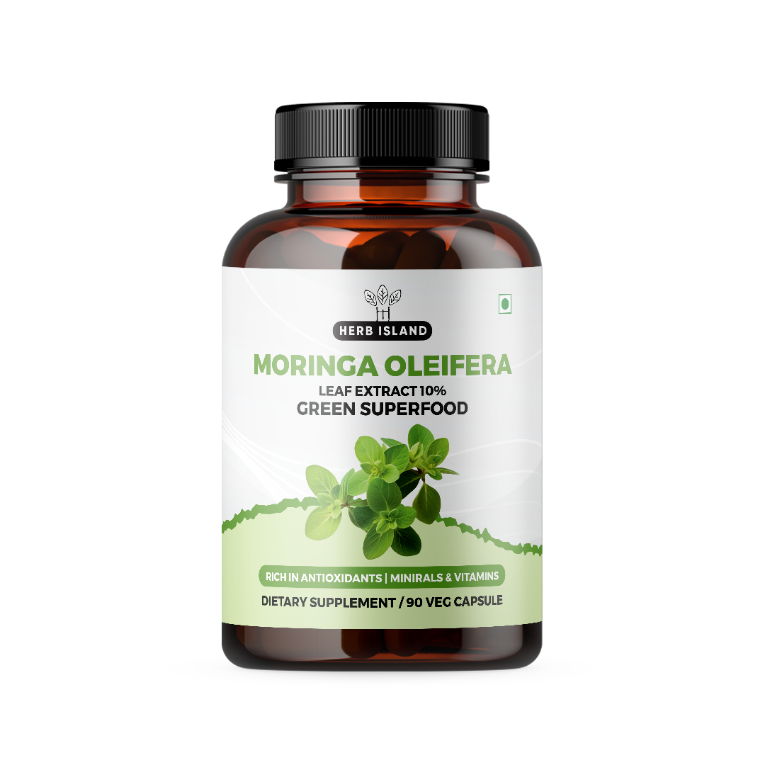 Herb Island Moringa Extract Tablets | Moringa oleifera | 500mg