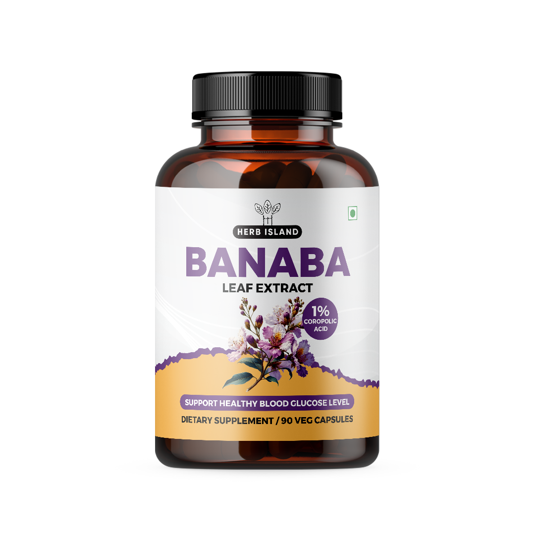 Nutrition Banaba Leaf Extract 550mg Veg Capsules