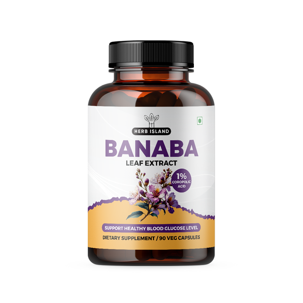 Nutrition Banaba Leaf Extract 550mg Veg Capsules