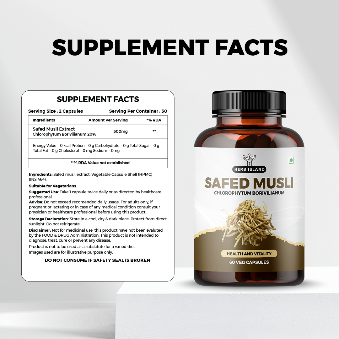 Safed Musli Ayurvedic Tablet