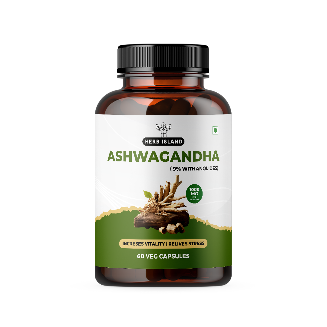Herb Island Ashwagandha 9% Withanolides 1000mg