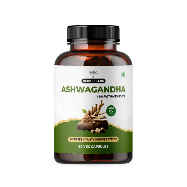 Herb Island Ashwagandha 9% Withanolides 1000mg