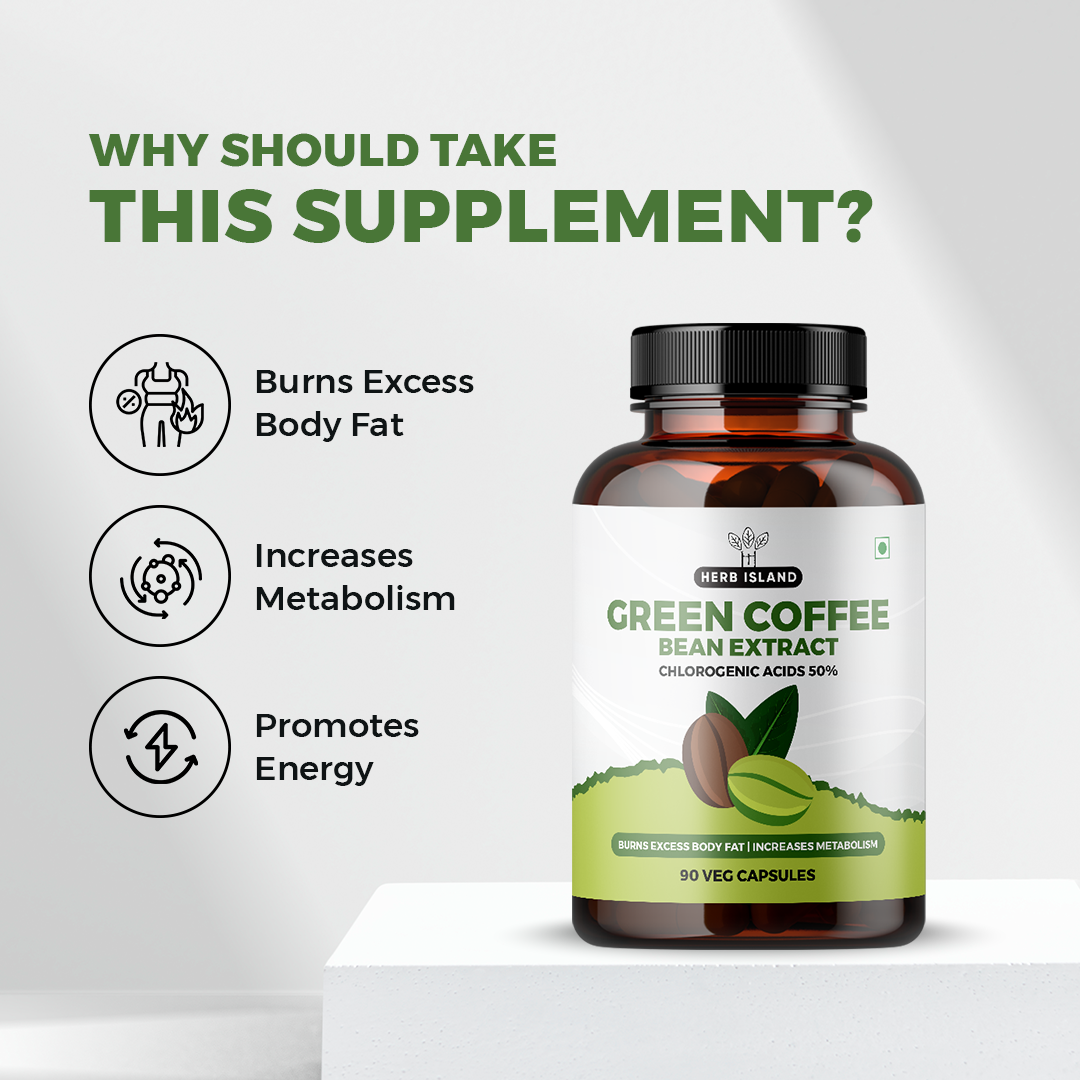 Coffee Beans Extract - Plant-Based - for managing weight