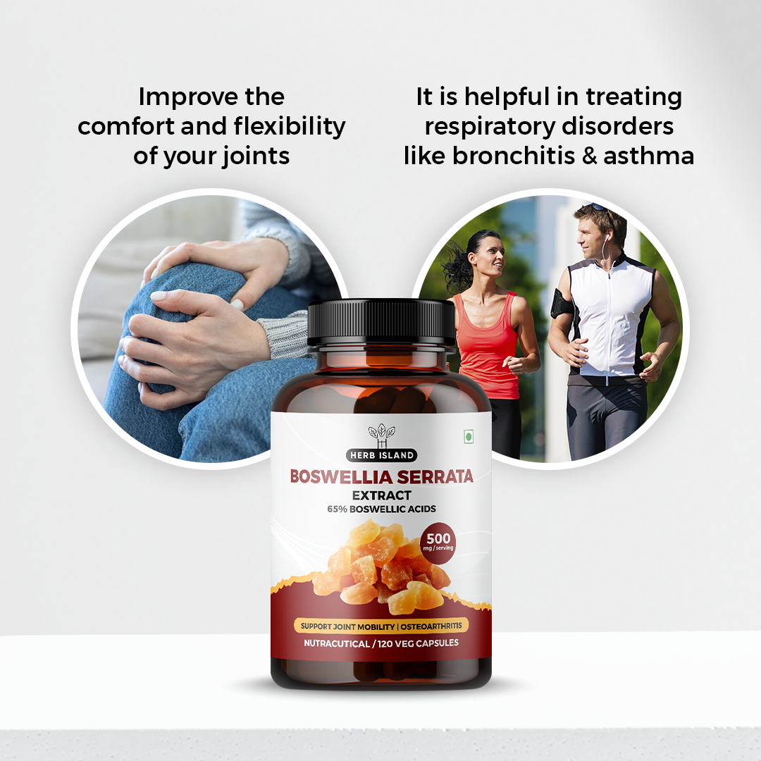 Herb Essential Boswellia Serrata 500mg Tablet