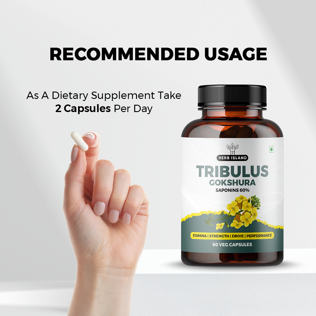 Herbs Island Organic Gokshura (Tribulus)